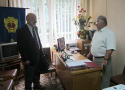 Professor of finance John Olienyk from Colorado State University visited our university